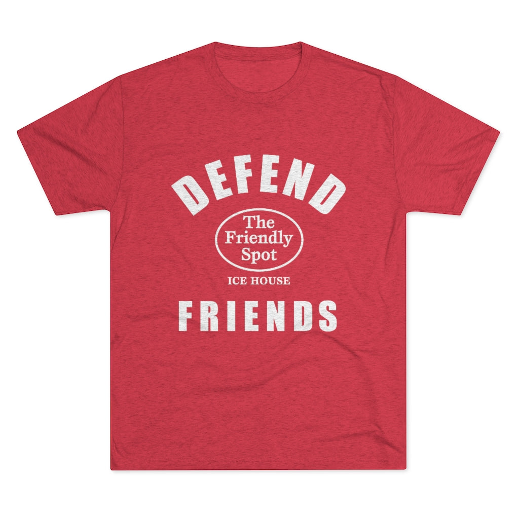 Defend Friends Tri-Blend Crew Tee