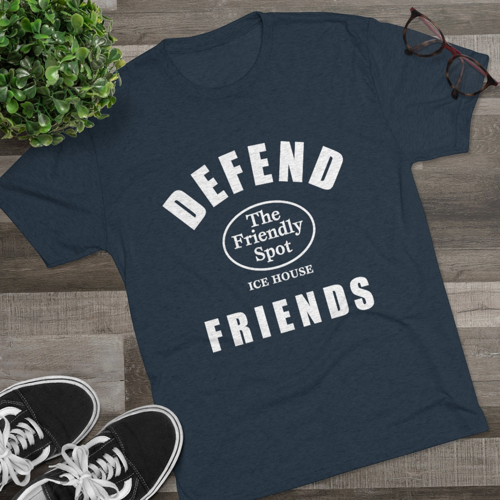 Defend Friends Tri-Blend Crew Tee