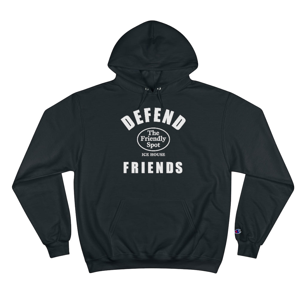 Defend Friends Unisex Champion Hoodie