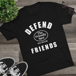 Defend Friends Tri-Blend Crew Tee