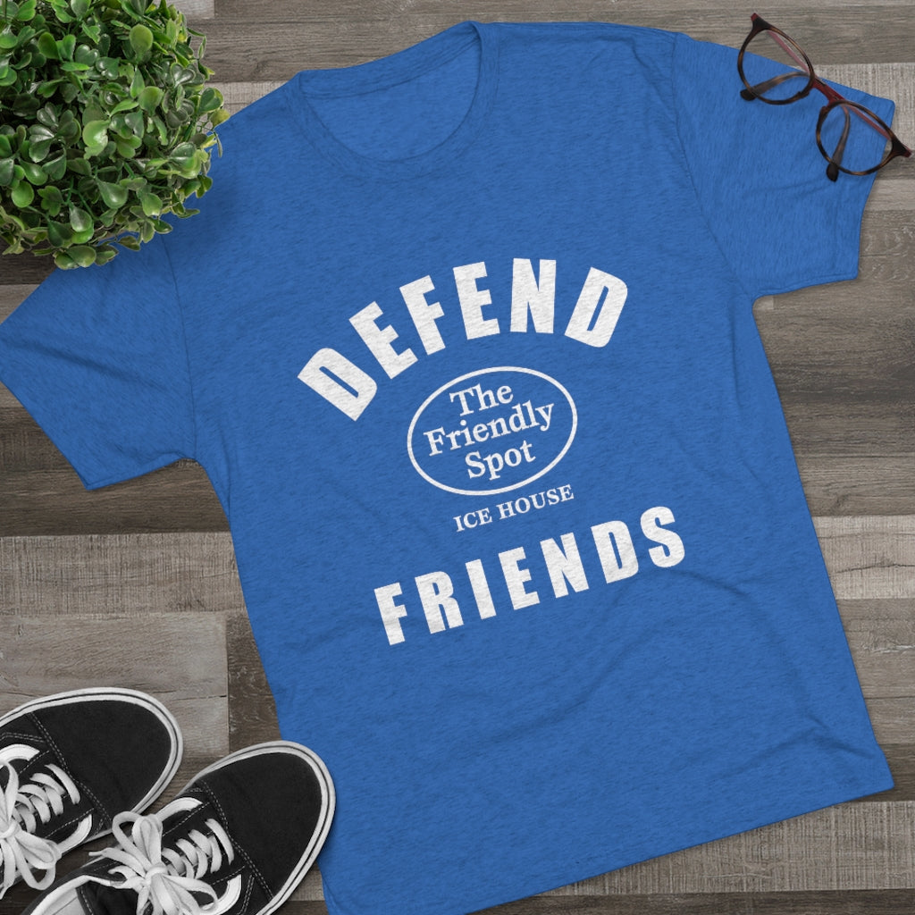 Defend Friends Tri-Blend Crew Tee