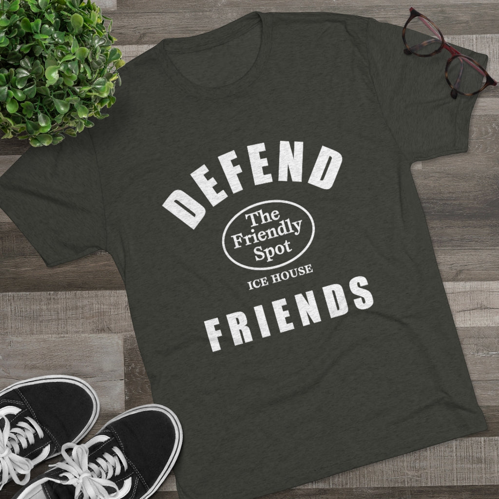 Defend Friends Tri-Blend Crew Tee