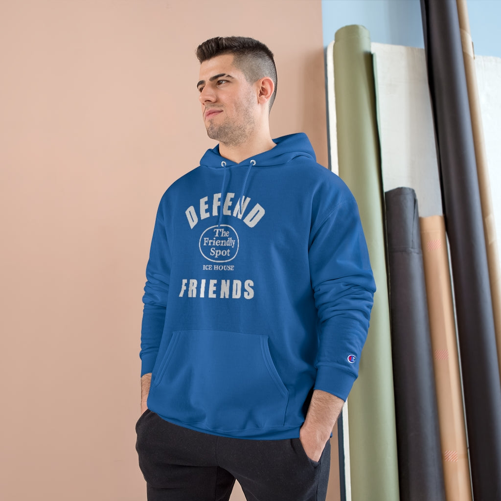 Defend Friends Unisex Champion Hoodie