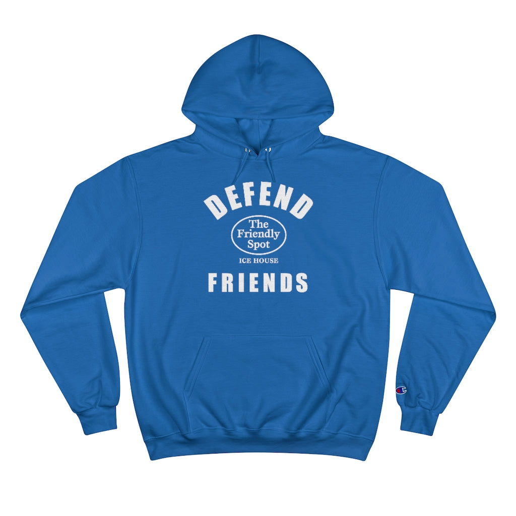 Defend Friends Unisex Champion Hoodie