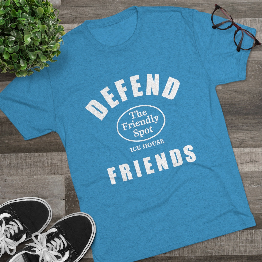 Defend Friends Tri-Blend Crew Tee