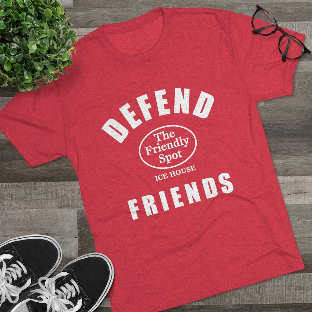 Defend Friends Tri-Blend Crew Tee